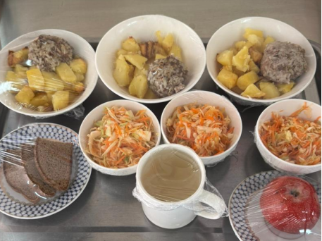 18 қарашаға арналған ас мәзірі/ Контрольное блюдо на 18 ноября