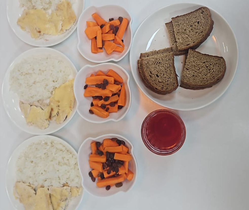 15 желтоқсанға арналған ас мәзірі/ Контрольное блюдо на 15 декабря