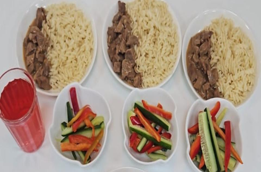 22 желтоқсанға арналған ас мәзірі/ Контрольное блюдо на 22 декабря