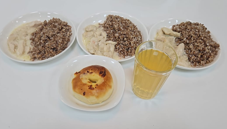 23 желтоқсанға арналған ас мәзірі/ Контрольное блюдо на 23 декабря